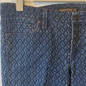 Genetic denim (the Shane)Jacquard stretch jean